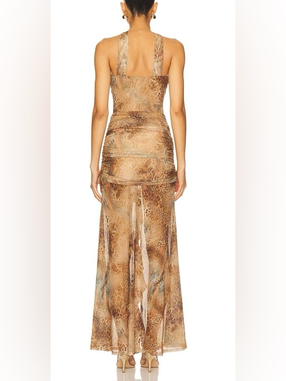 Ruched Maxi Dress - Picture 2 of 4